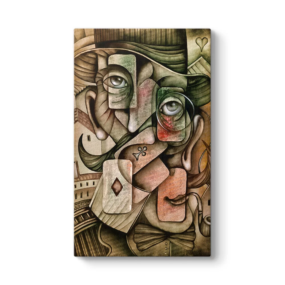 Poker Face Tablosu - Model 35